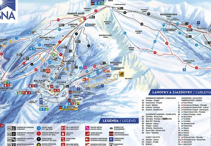 Jasna Chopok snowpark: najlepsze skoki i atrakcje dla każdego poziomu