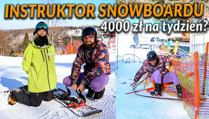 Ile zarabia instruktor snowboardu w Polsce? Zaskakujące różnice w zarobkach